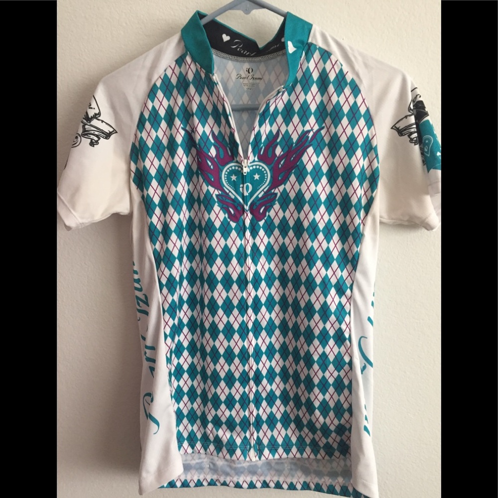 Pearl Izumi women's cycling jersey large cute!